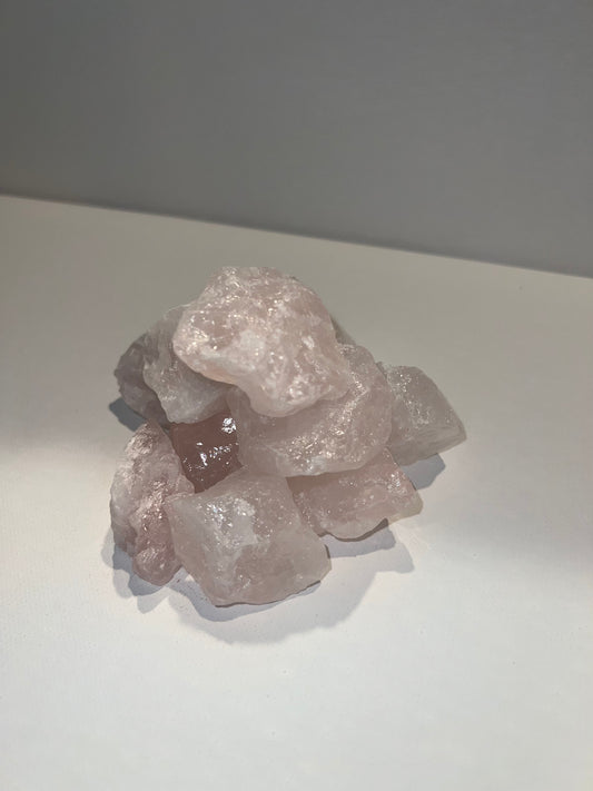 Raw Rose Quartz Crystal